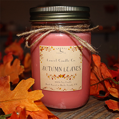 Autumn Leaves - 12 Oz 100% Pure Soy Wax