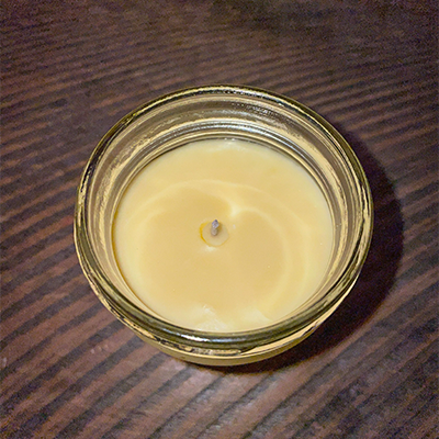 Butterscotch Bourbon 12 Oz Mason Jar Soy Candle - 100% Pure Soy Wax