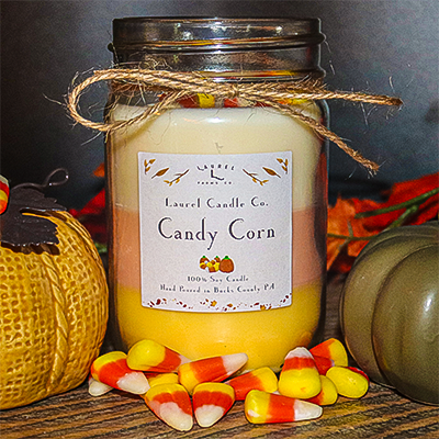 Autumn Leaves 16 oz Mason Jar candle – Farmhouse Candle Company