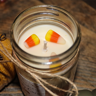 Autumn Leaves 16 oz Mason Jar candle – Farmhouse Candle Company