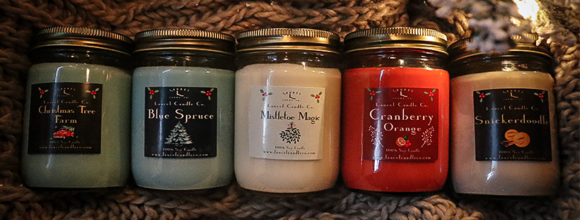 Complete Winter Collection Bundle - 6 100% Soy Candles