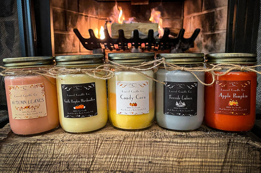 BUNDLE & SAVE - The Complete 12 Oz Fall Theme Scented Collection Bundle - 100% Pure Soy Wax