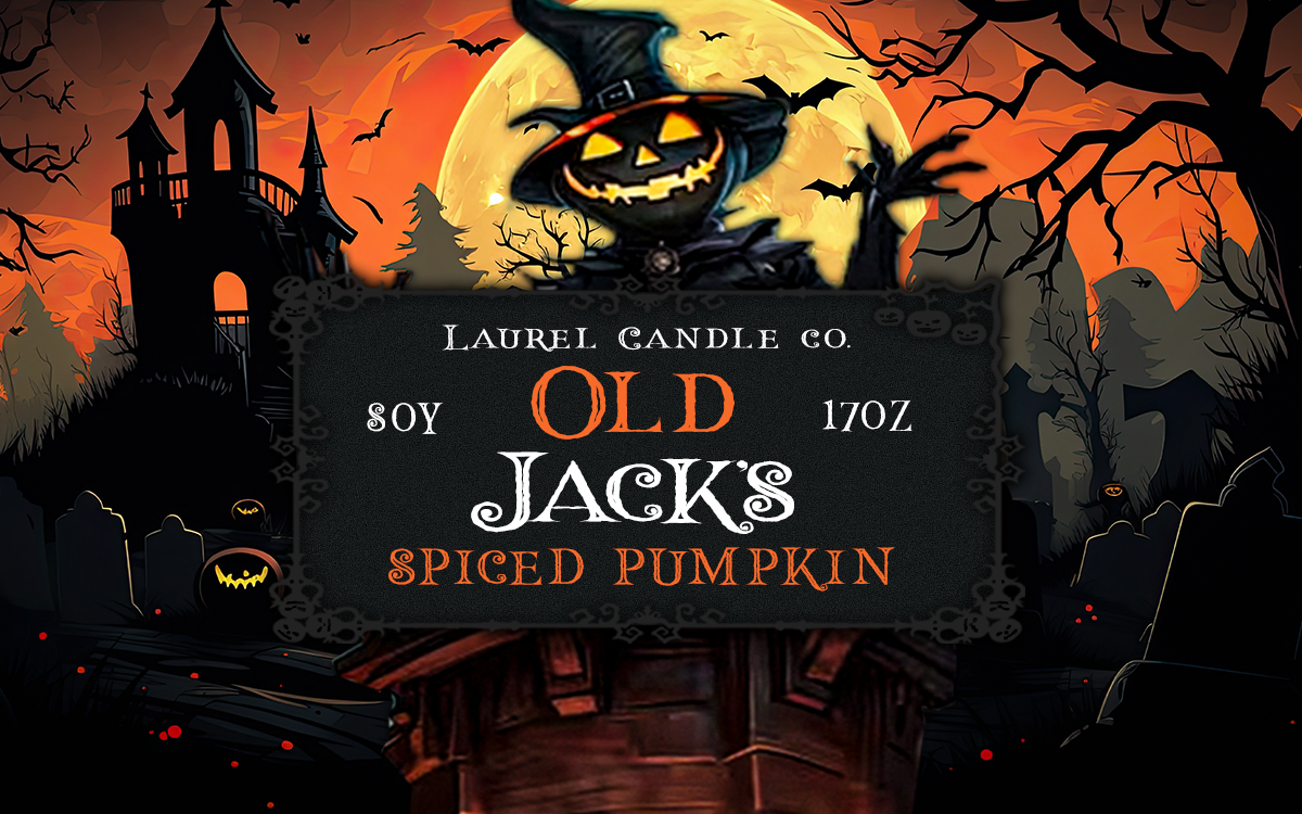 Old Jack's Spiced Pumpkin - 3 Wick Soy Candle