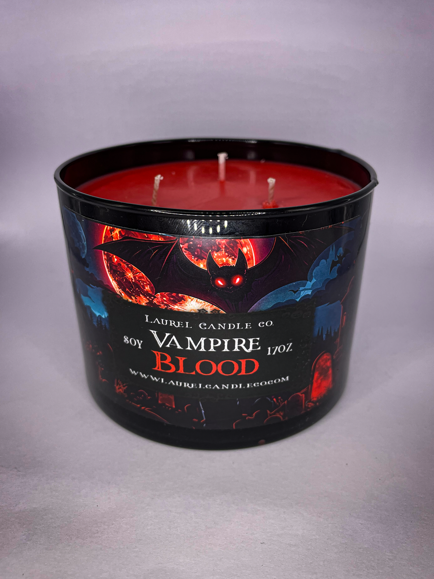 Vampire Blood - 3 Wick Soy Candle