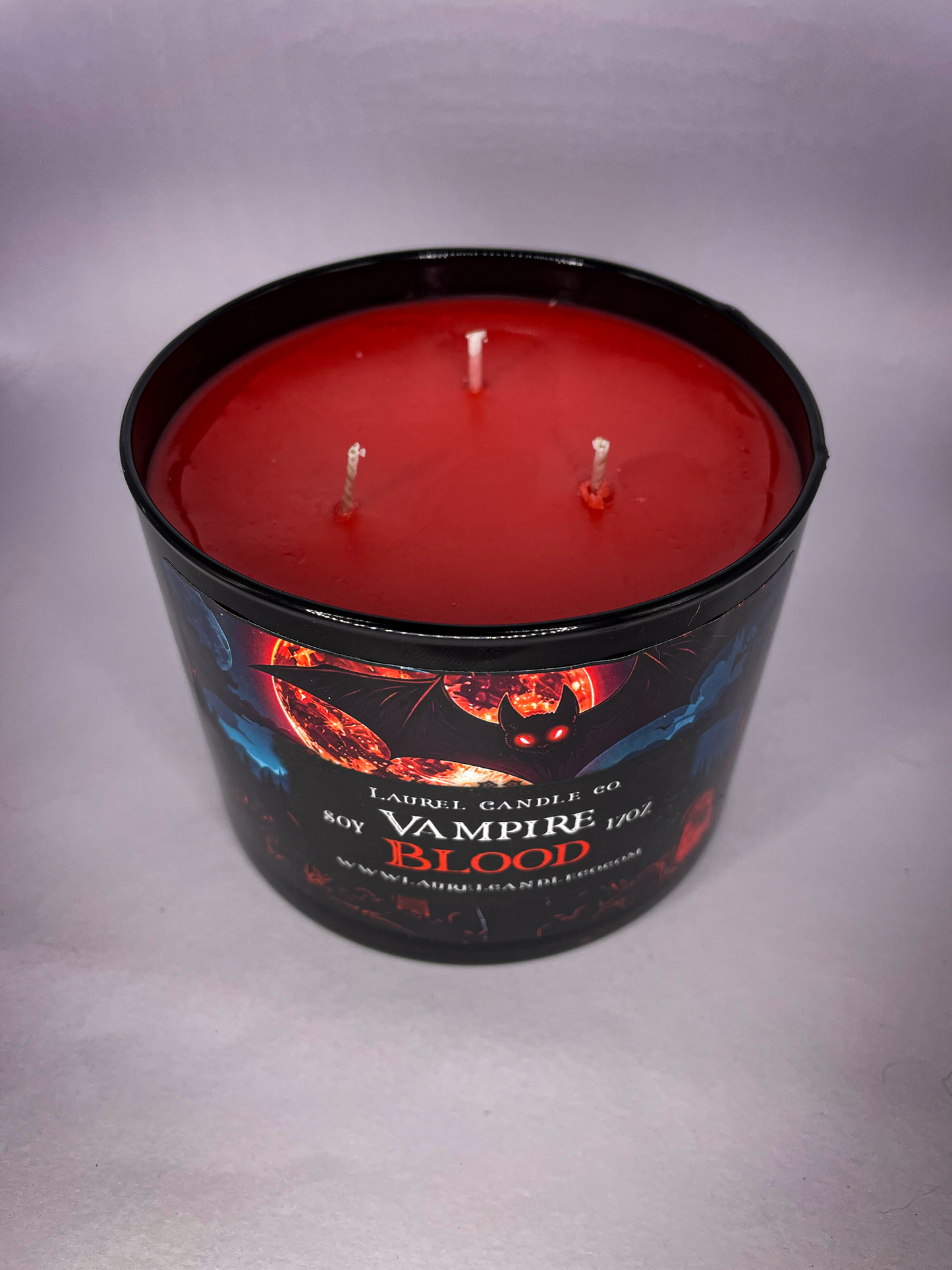 Vampire Blood - 3 Wick Soy Candle